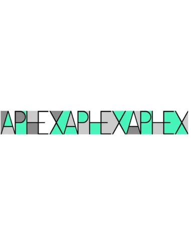 Aphex Strap Big Typo Mint