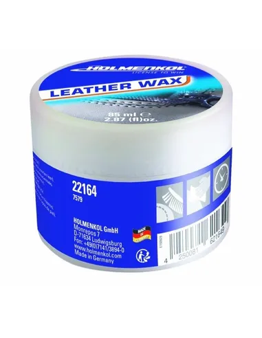 Holmenkol Leather Wax 85 ml.